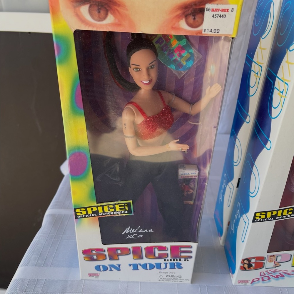 Spice Girls Melanie C “Spice On Tour” Doll NIB 1998 Official Merchandise